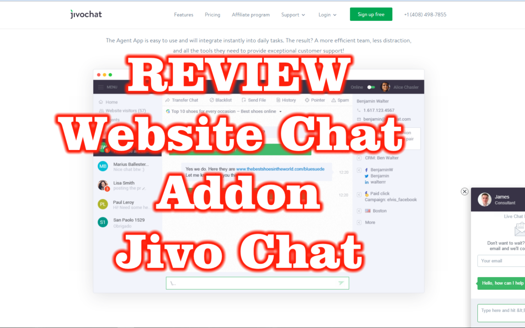 Review Website Chat Addon – Jivo Chat