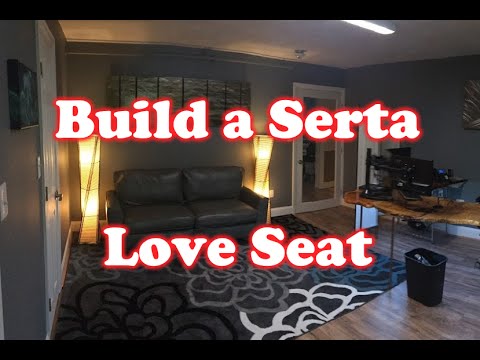 Build a Serta Loveseat from Amazon