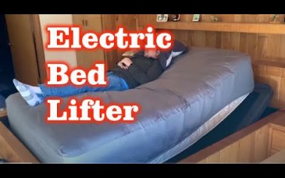 Adjustable Electric Bed Lifter – Custimze the angle so you can watch TV in Bed! Amazon – Review