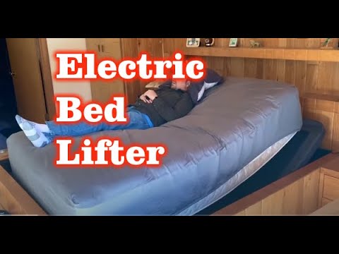 Adjustable Electric Bed Lifter – Custimze the angle so you can watch TV in Bed! Amazon – Review