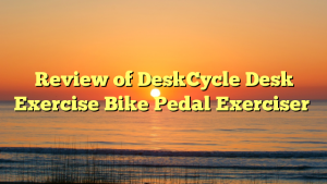 Review of DeskCycle Desk Exercise Bike Pedal Exerciser