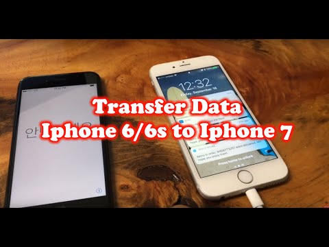 How to Transfer Data from iPhone 6s to iPhone 7