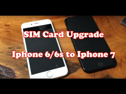 How to Transfer SIM Card from iphone 6 / 6s to Iphone 7