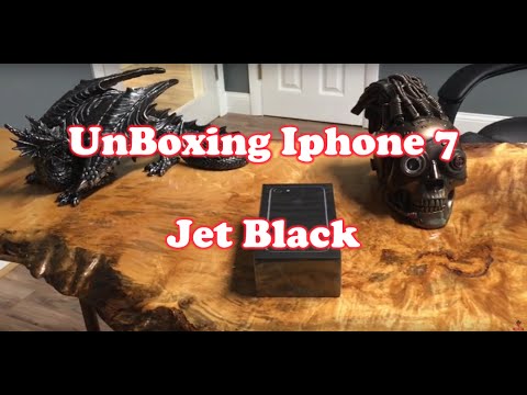 Unboxing iphone 7 Jet Black (2 Minutes)