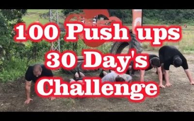 100 Push ups for 30 Days Challenge