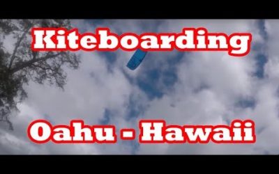 Kiteboarding in Oahu, Hawaii