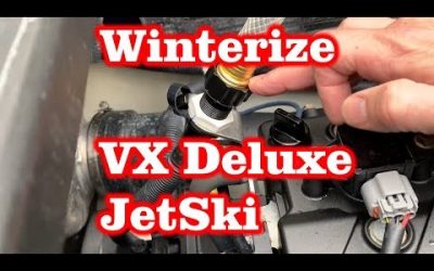 Winterize Yamaha VX Deluxe Jetski – Flush with Antifreeze