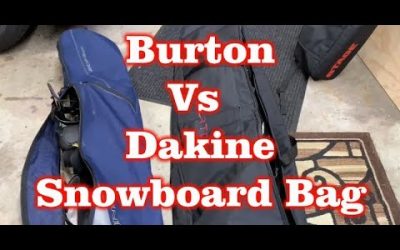 Burton Wheelie Gig Snowboard Bag Vs Dakine Pipe Snowboard Bag