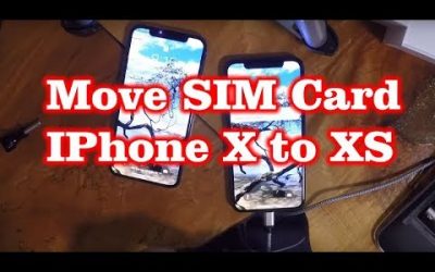 How to Move SIM from Iphone X to XS – SIM Card Swap