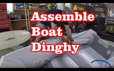 Build / Assemble 9′ Inflatable Boat Tender Raft PVC Dinghy