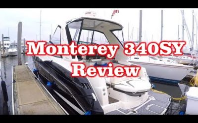 Monterey 340SY 2013 Sport Yacht Walk thru / Review