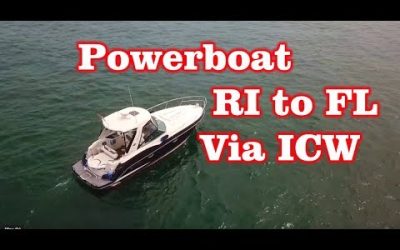 Powerboat from RI to FL via ICW – Intercoastal Water Way – First Time