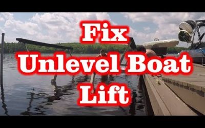 Fix a Unlevel Boat Lift