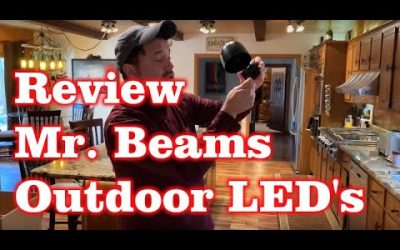 Review of Mr. Beams LED Outdoor Light Wireless Battery Powered