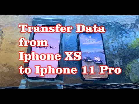 Transfer Data from Iphone XS to Iphone 11 Pro (Wifi Method) Apps / Music / Contacts