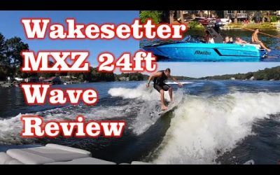Malibu 24 MXZ Wakesetter 2018 Surf Wave Review