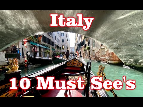 First time to Italy – 10 Must See’s!