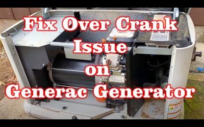 Fix Over Crank issue with Generac Generator
