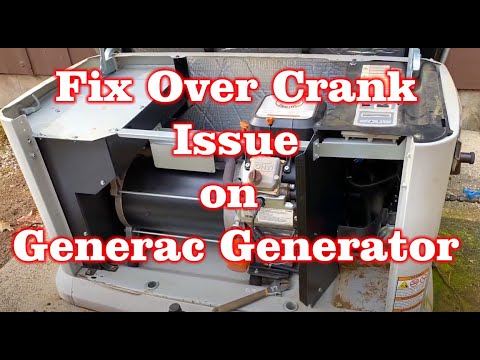 Fix Over Crank issue with Generac Generator