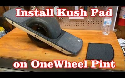 Install Kush Pad on One Wheel Pint and Test Drive