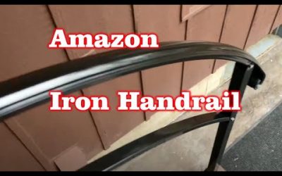 Install & Review Iron Hand Rail from Amazon