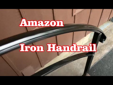 Install & Review Iron Hand Rail from Amazon