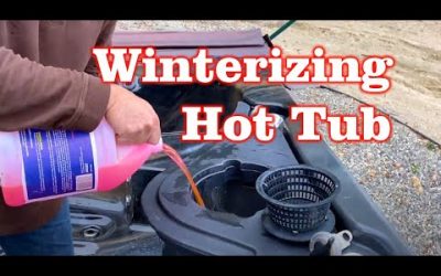 Winterizing Hot Tub – (So it does not turn in to a Huge ICE BLOCK)