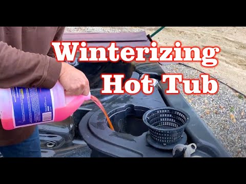 Winterizing Hot Tub – (So it does not turn in to a Huge ICE BLOCK)