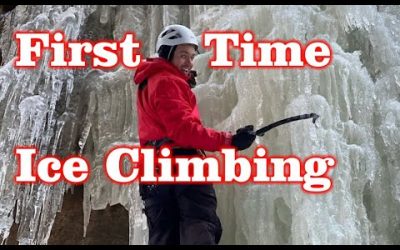 First Time ICE CLIMBING! Flume Gorge , NH – Ice Fest 2020