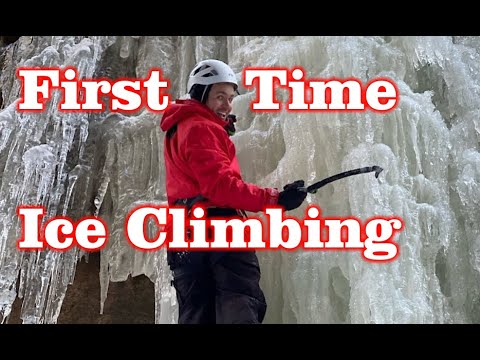 First Time ICE CLIMBING! Flume Gorge , NH – Ice Fest 2020